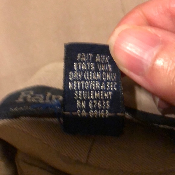 Ralph Lauren Blue Label Tan Khaki Beige Pencil Skirt, 10 - Picture 4 of 5